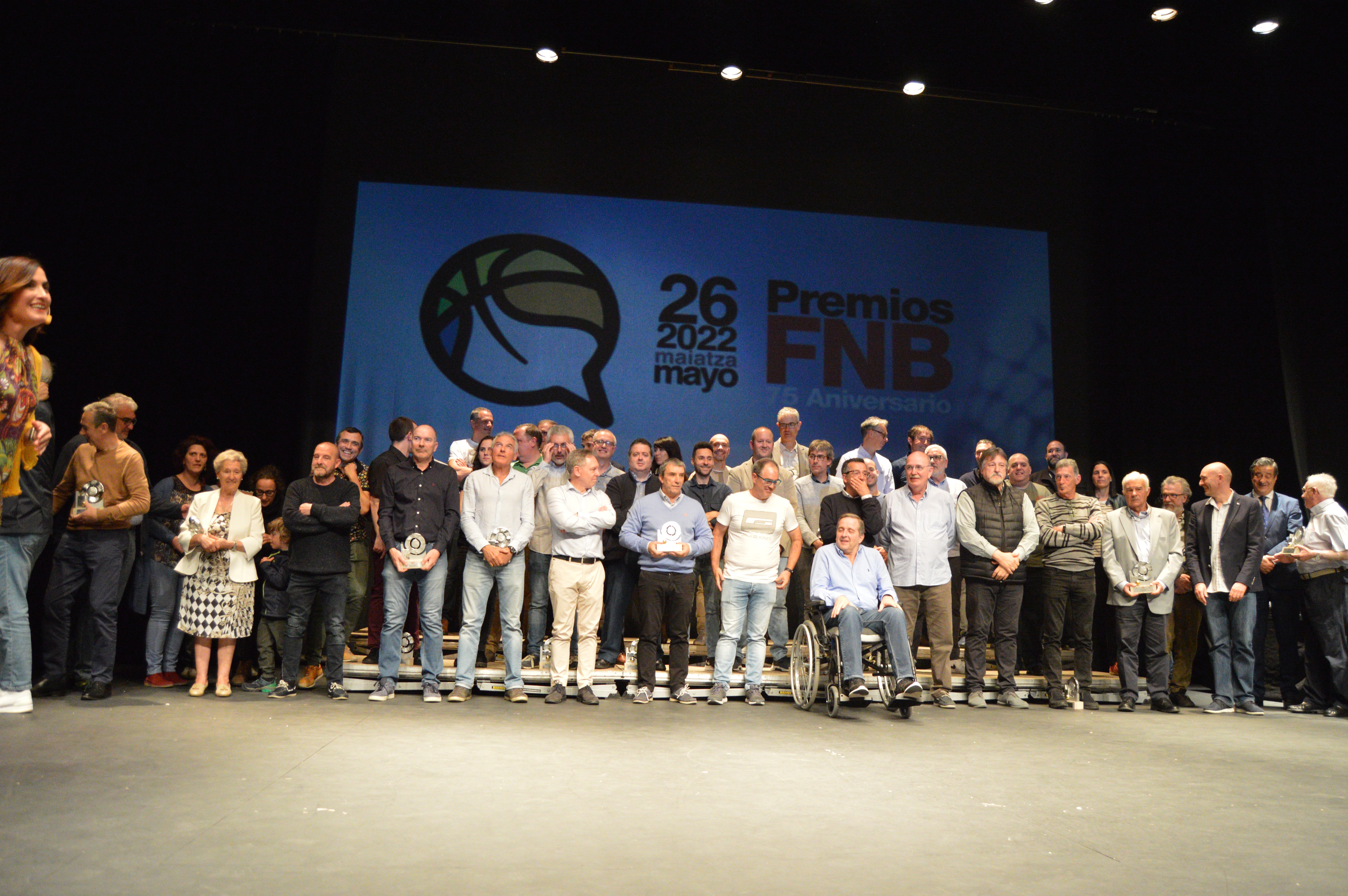 75 años de la Federación Navarra de Baloncesto